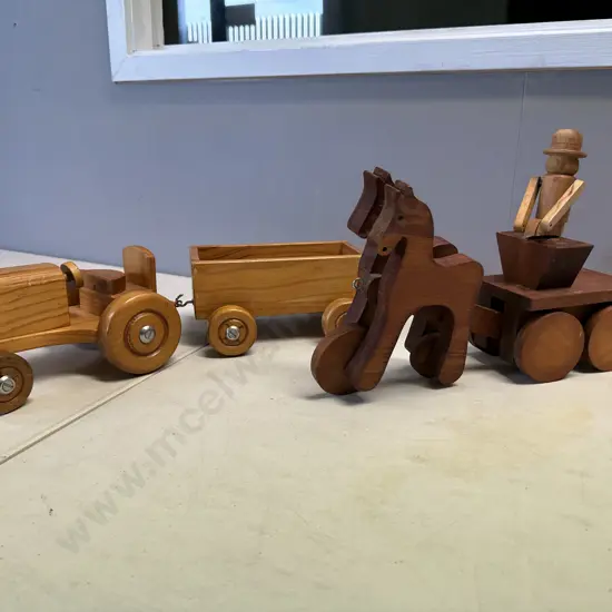 Vintage Wooden Childrens Toys