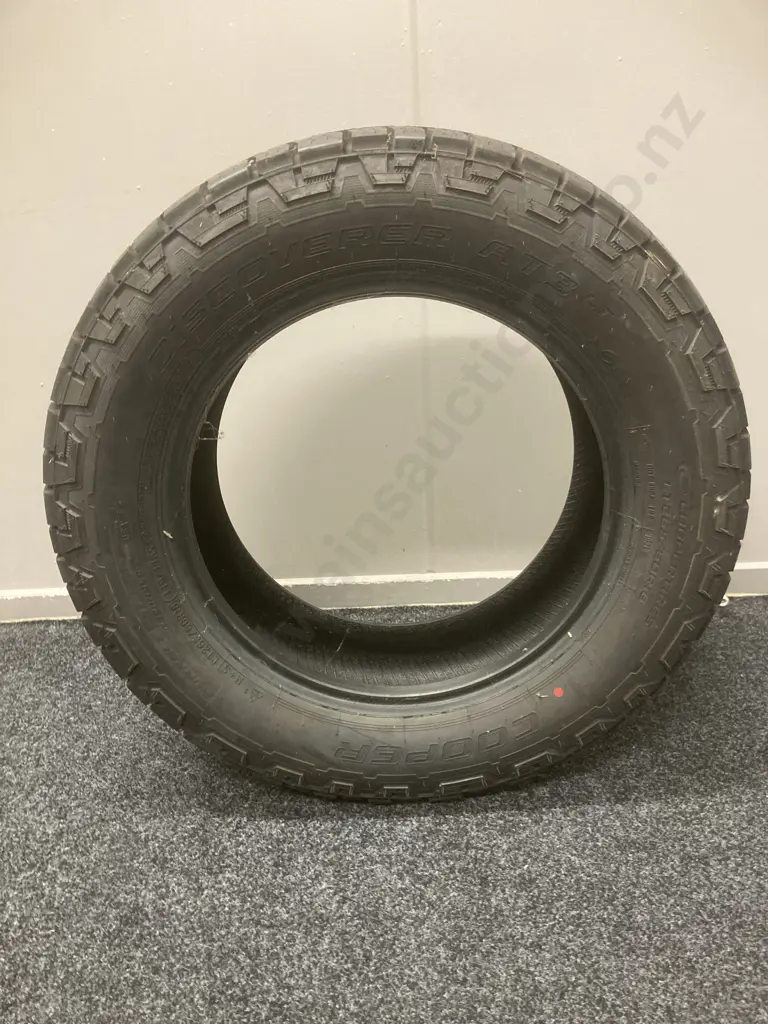 As New Tyre - CooperTires Discover AT3 LT LT265/60R18 Load Range E 119/116S Image 1++