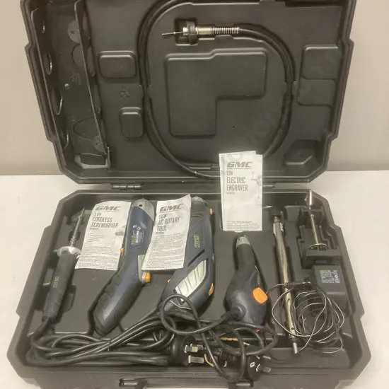 GMC 4 Pce Tool Set In Carry Case