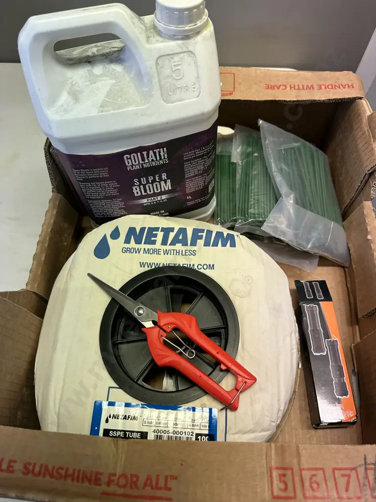 Box Lot Gardening, Rechargeable Torch, Etc Image 1++