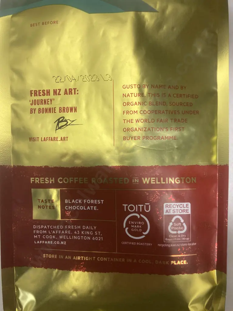 L'Affare Gusto Coffee Beans, 16 x 500g Packs (BB 22/04/2023) Image 1++