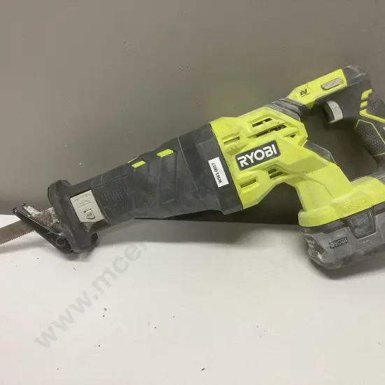 Ryobi ONE+ 18V High Power Reciprocating Saw - R18RS, With a 5.0Ah Battery (No Charger)