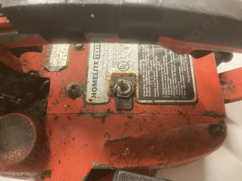 Homelite XL2 Automatic Top Handle Chainsaw (As Found Condition) Image 1++