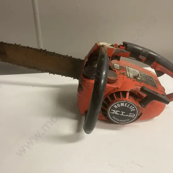 Homelite XL2 Automatic Top Handle Chainsaw (As Found Condition)