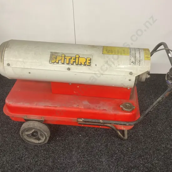 Spitfire DC25 Diesel/Kerosene Heater, 26kw,180watts,1.4amps, Direct Fire Portable Heater, 52 x 91cm