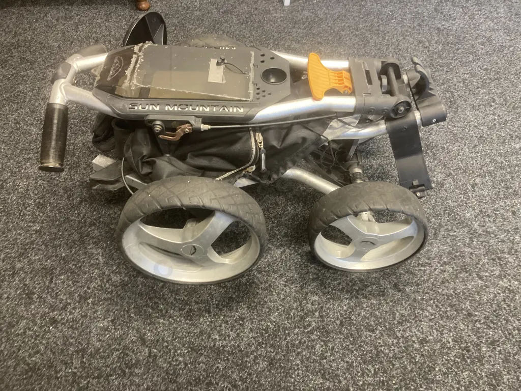 Sun Mountain Micro-Cart Golf Push Cart Image 1++