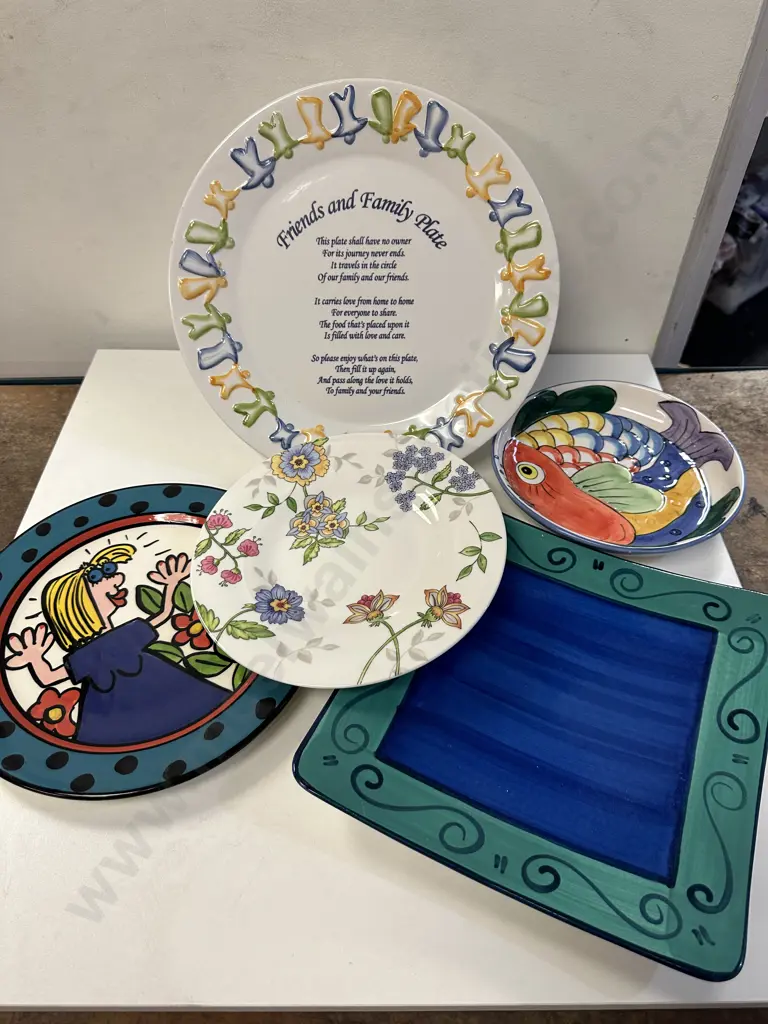 Selection Of Platters Including Friends And Family Etc Image 1++