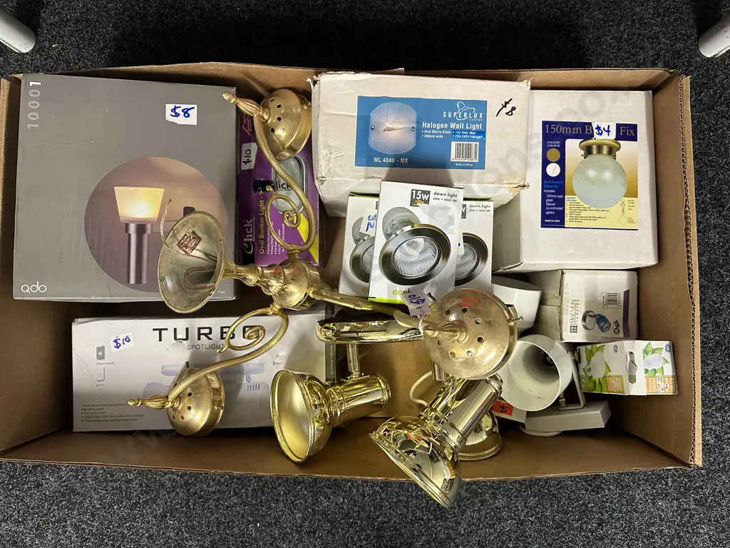 Selection Of Light Fittings, Light Bulbs Etc Image 1++