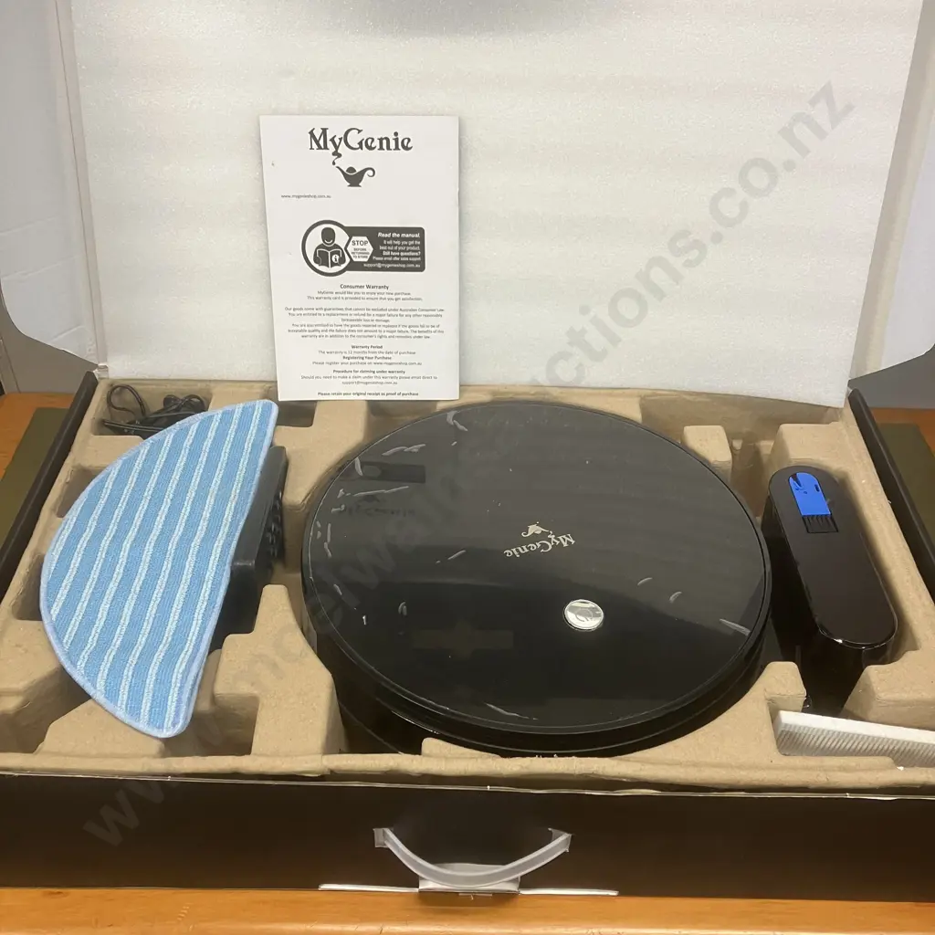 My Genie Xsonic Black Smart Lite Robotic Vacuum Cleaner Image 1++
