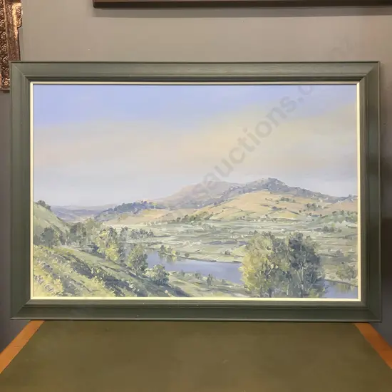 M Berryman 81 Landscape Framed Original Artwork. 70 x 100cm