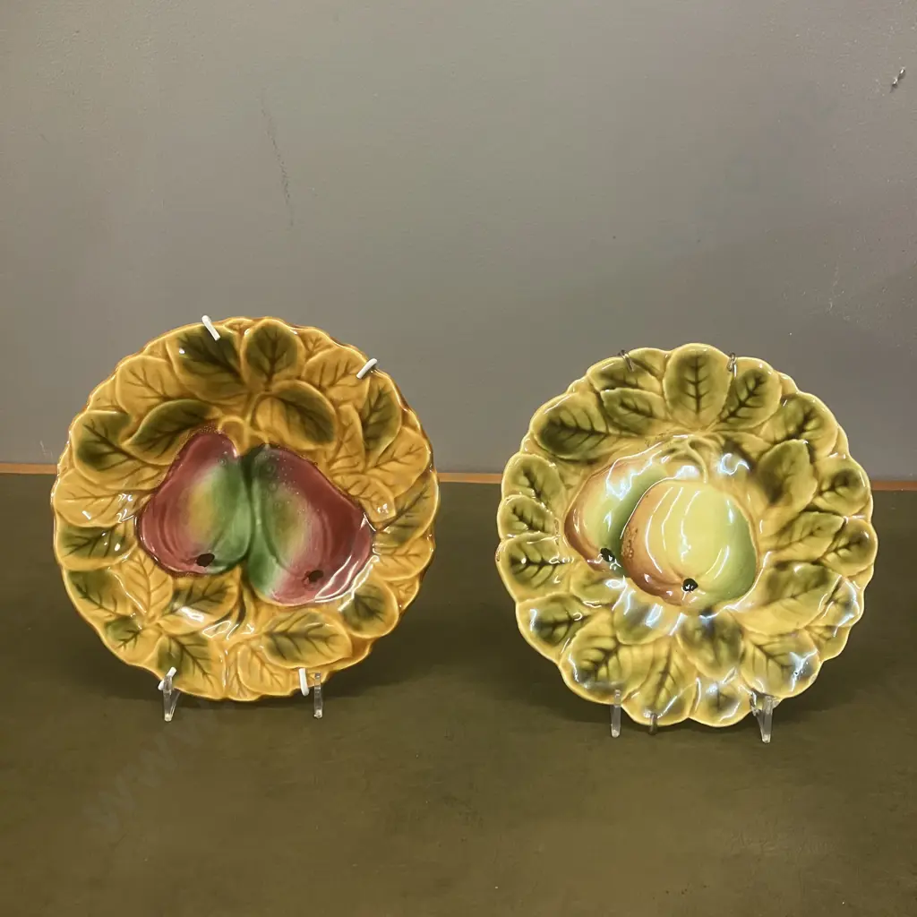 Sarreguemines France Wall Plates x 2 Image 1++