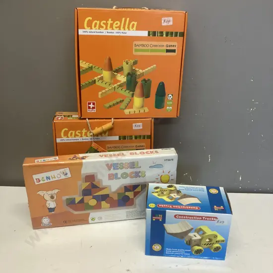 Boxed Kids Toys x 4