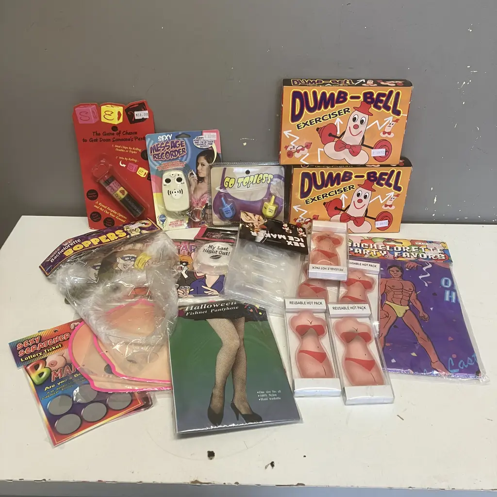 Box lot Adult Novelty Items Image 1++