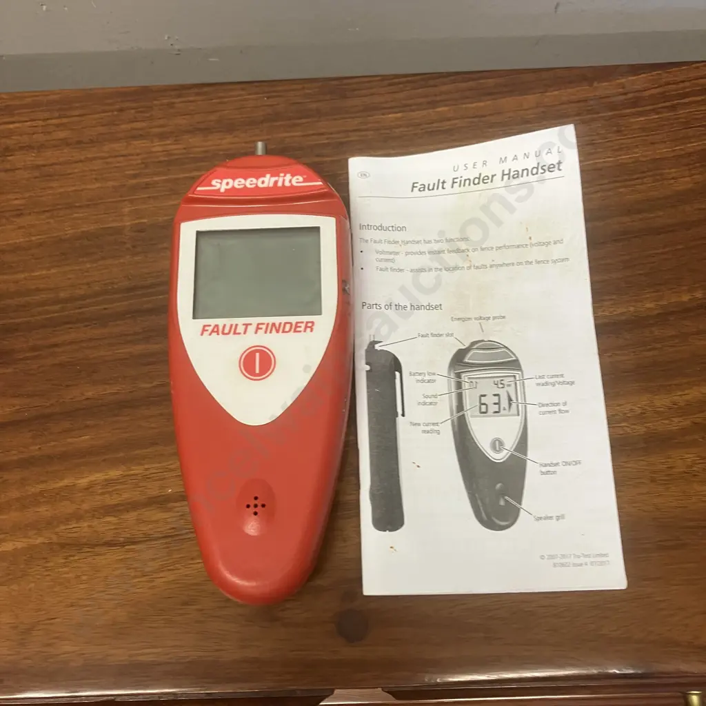 Speedrite Fault Finder With User Manual Image 1++
