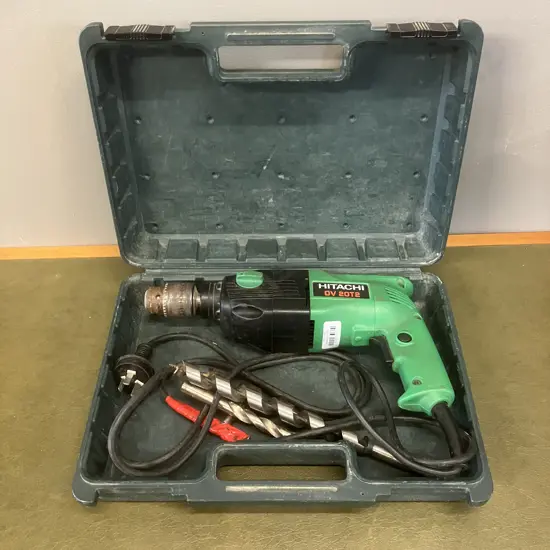 Hitachi DV20T2 Impact Drill In Case