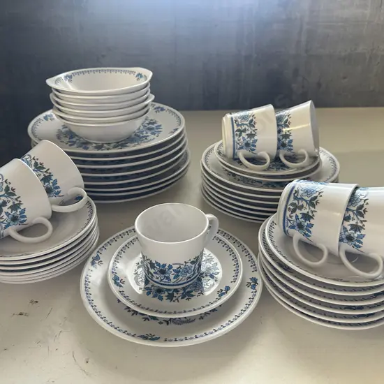 Noritake Progression China Blue Moon Dinnerware #9022