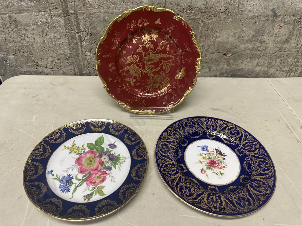 Chargers x3 Including Bayreuth, Royal Worcester & Coal Port Image 1++