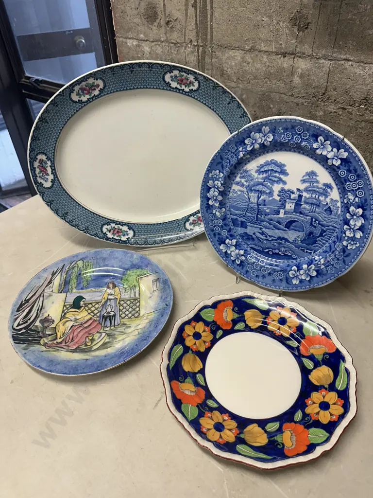 Assorted Platters & Plates Including Copeland, Masons Etc Image 1++