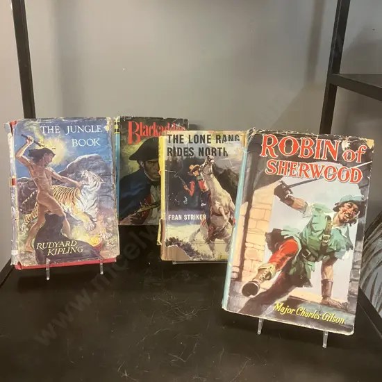 The Lone Ranger Rides North by Fran Striker, 1946 Hardcover With Dust Jacket, Blackadder John Keir Cross 1961