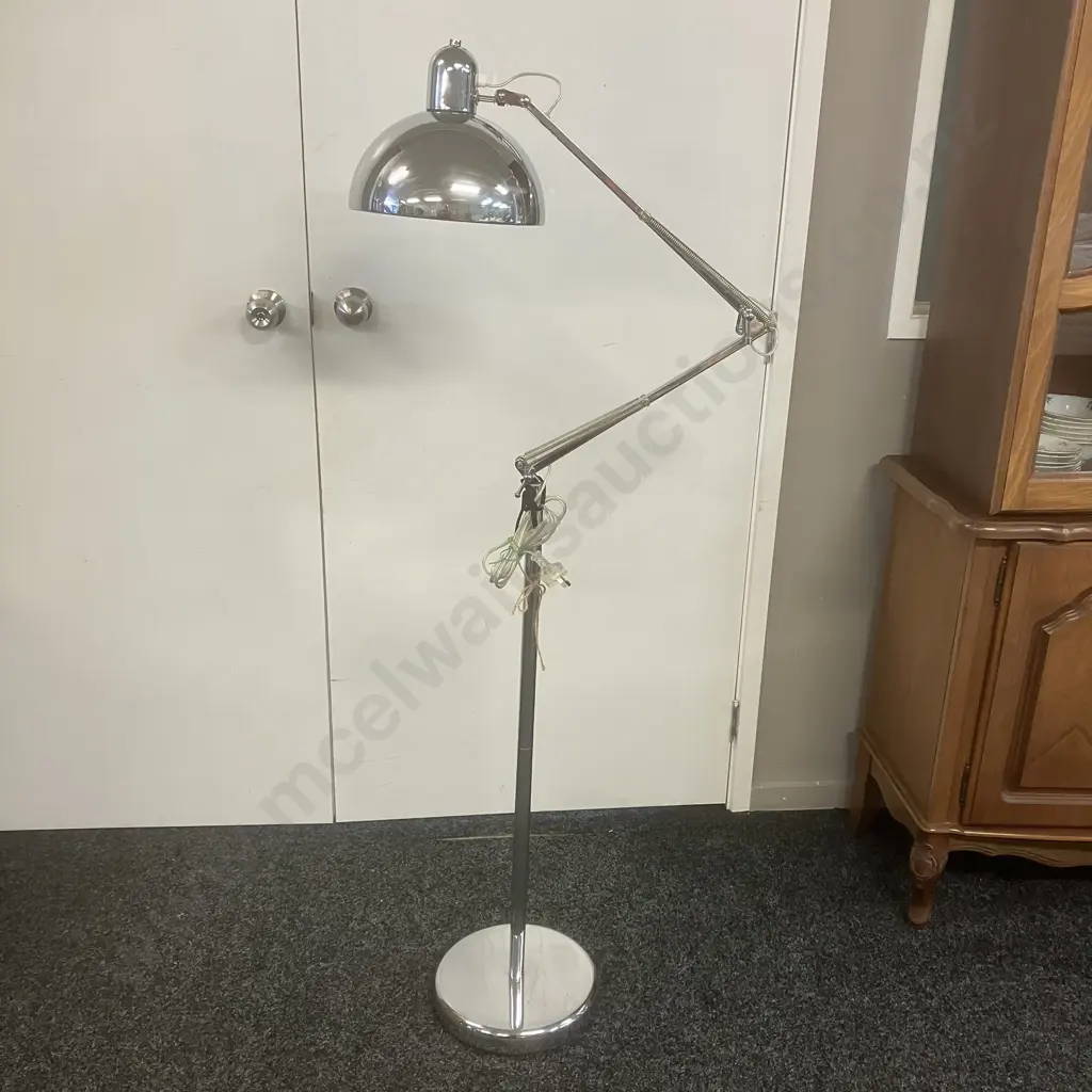 Stylux Bianca Spring Balanced Floor Lamp. H150cm Approx Image 1++