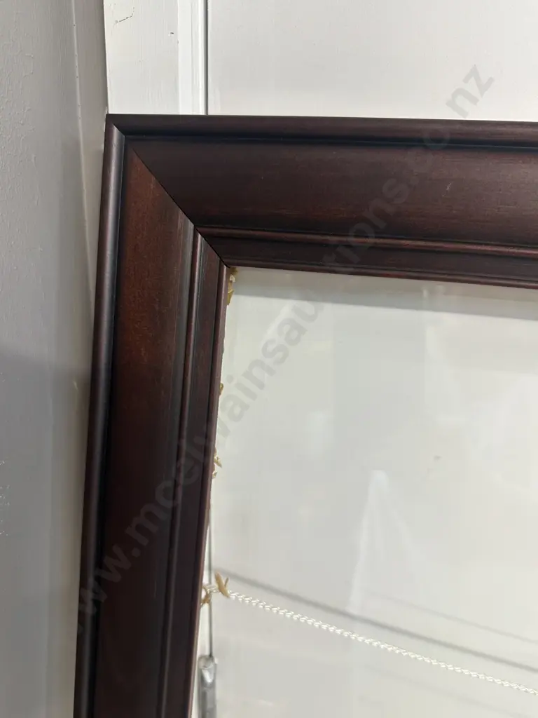 Western Australian Jarrah Wooden Frame With Glass. 66 x 76cm Image 1++