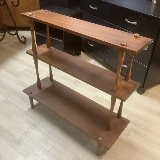 Mid-Century Modern 3 Tier Modular Shelf. H78 W83.5 D28cm