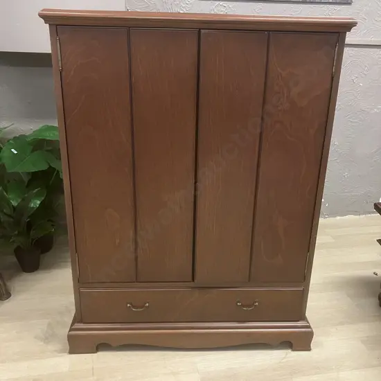 Mahogany 6 Drawer Storage Cabinet. H111 W84 D56cm