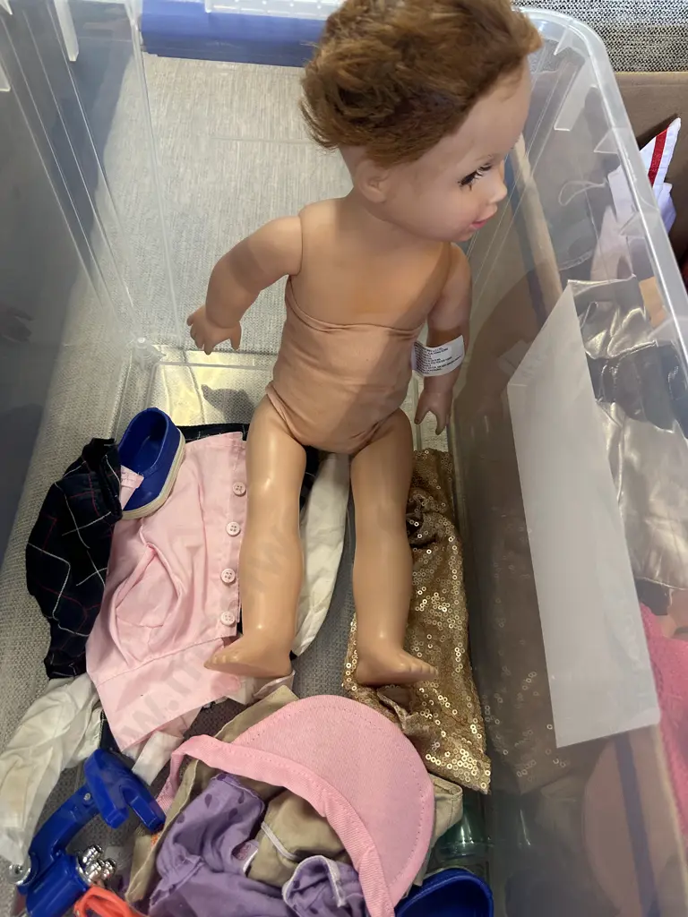Assorted Dolls, Clothing Etc Image 1++