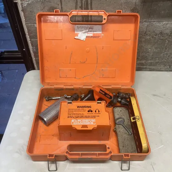 Ramset J208 Powder Actuated Tool In Case (As Found)