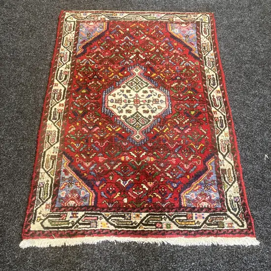 Persian Floor Rug (Tasselled One End) 150 x 103cm