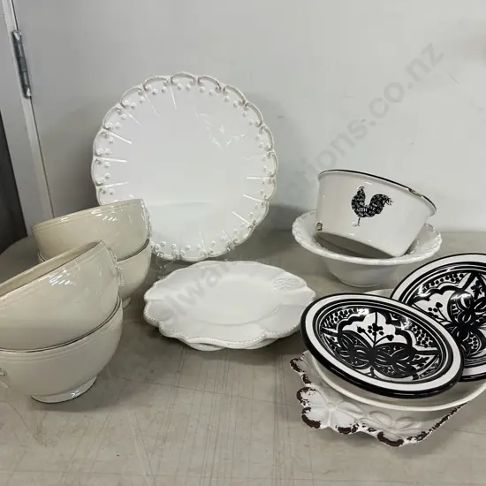 CC Interiors Crockery Items, Tunisia Dishes Etc