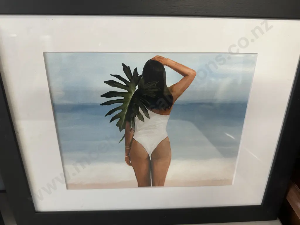 Black Framed Artwork 'When I Grow Up' & 'Aloha delyele' Image 1++
