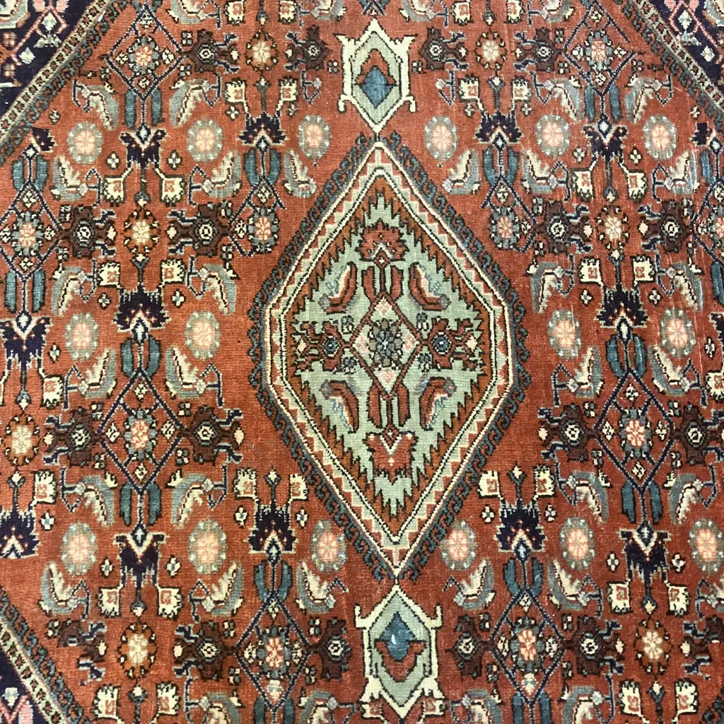 Persian Rug - Reds, Blacks & Blues 178 x 118cm Image 1++