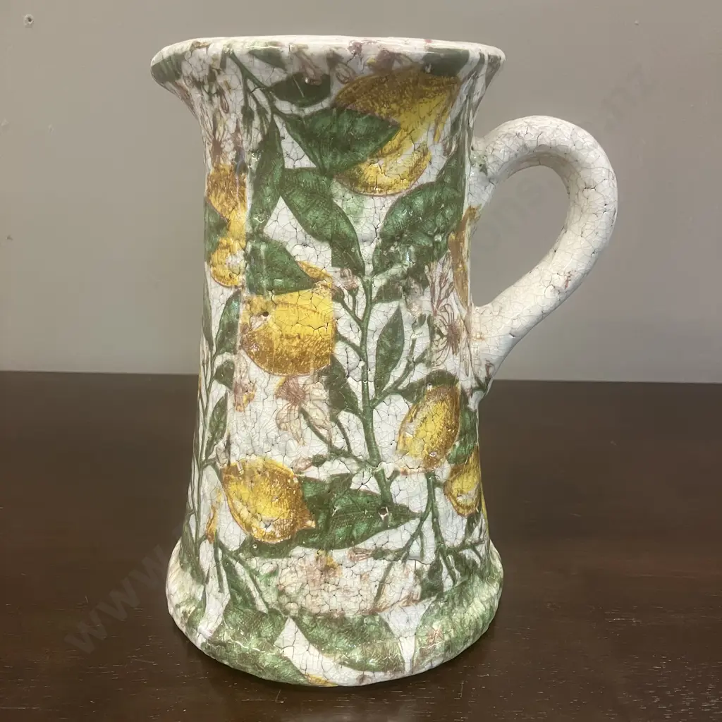 Large Decorative Lemon Jug. 23 x 15cm Image 1++