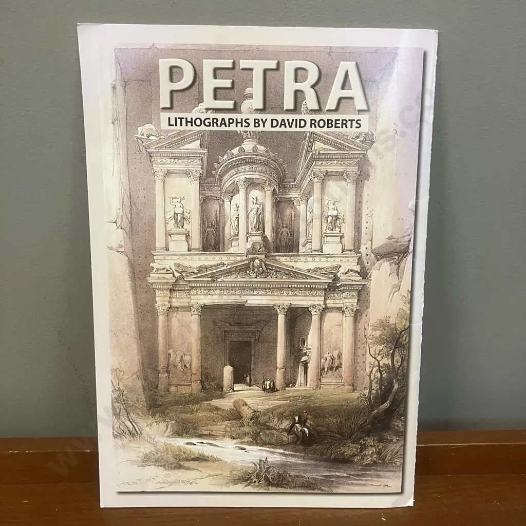 Petra Lithographs by David Roberts - Set of 9 Art Prints. 29.5 x 21cm Image 1++