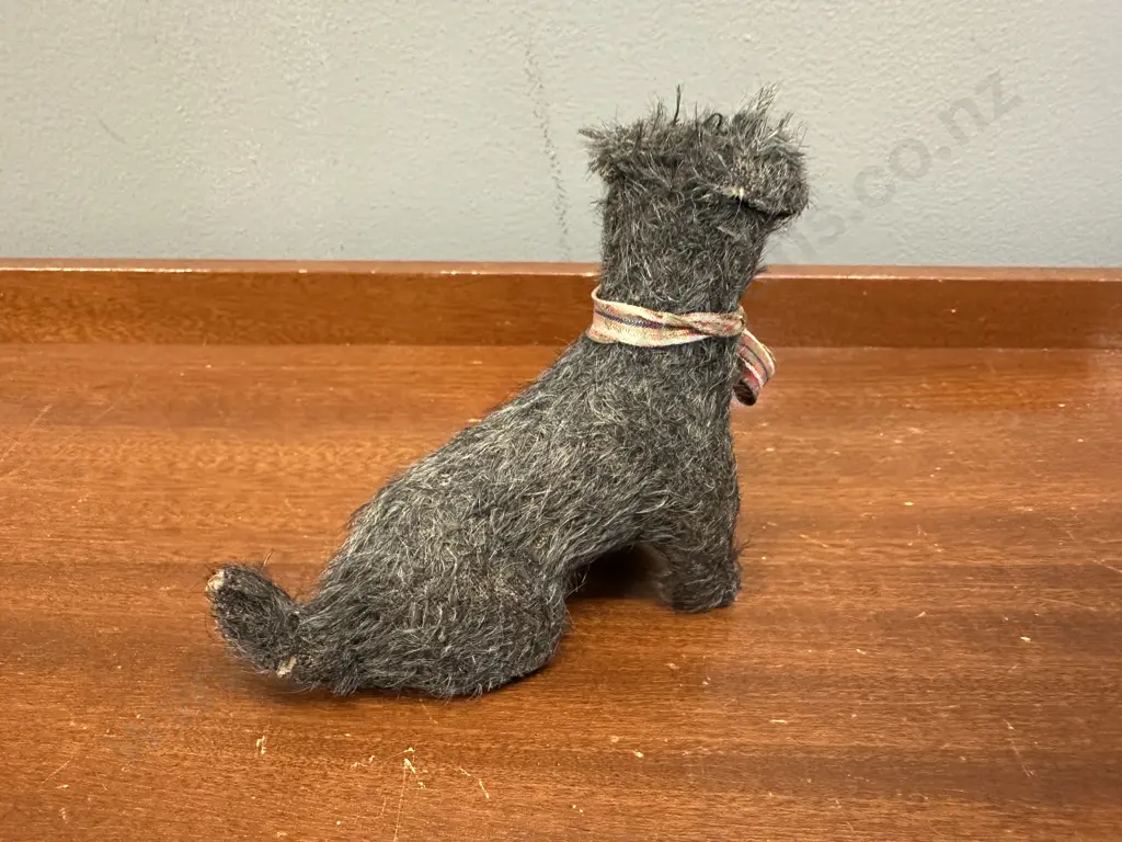 Antique Early Steiff? Mohair Stuffed Dog Terrier German Toy Image 1++