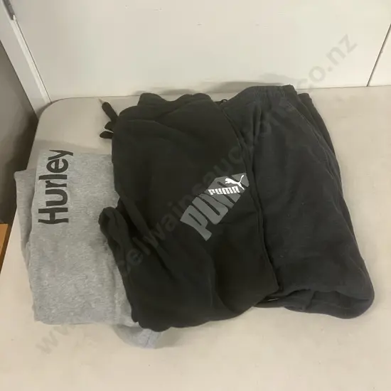 Puma, Armour & Hurley Trackpants Size XXL
