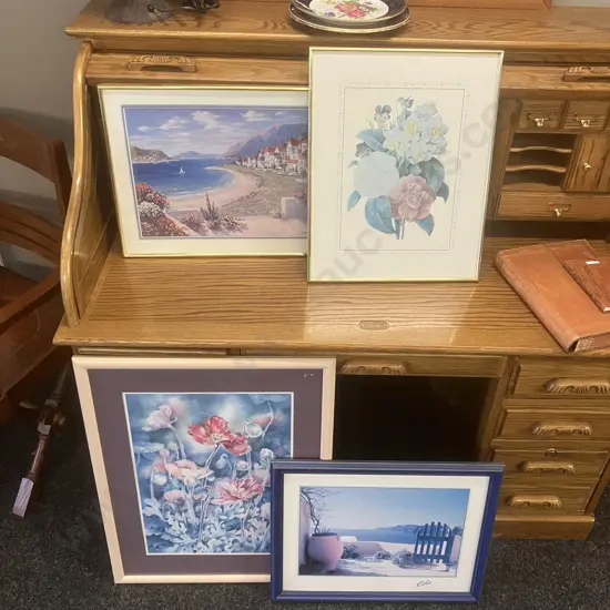 Four Framed Prints