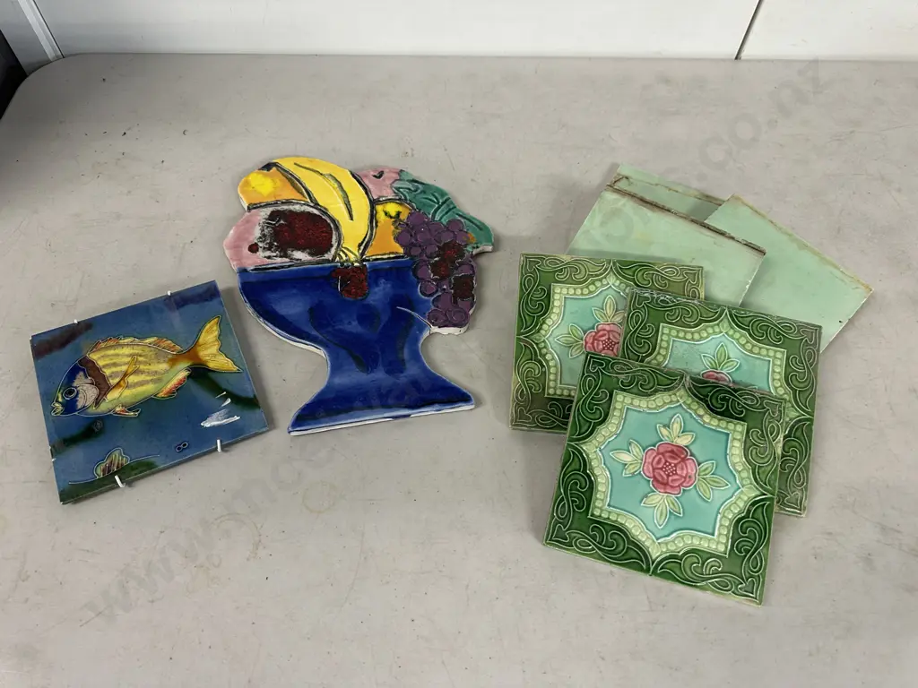 Selection Of Wall Tiles & Wall Art Image 1++