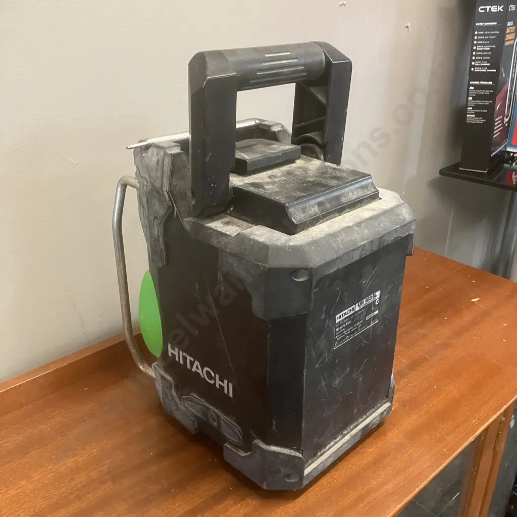 Hitachi Koki UR18DSL 9.6-18v Cordless Site Radio Skin Only Image 1++