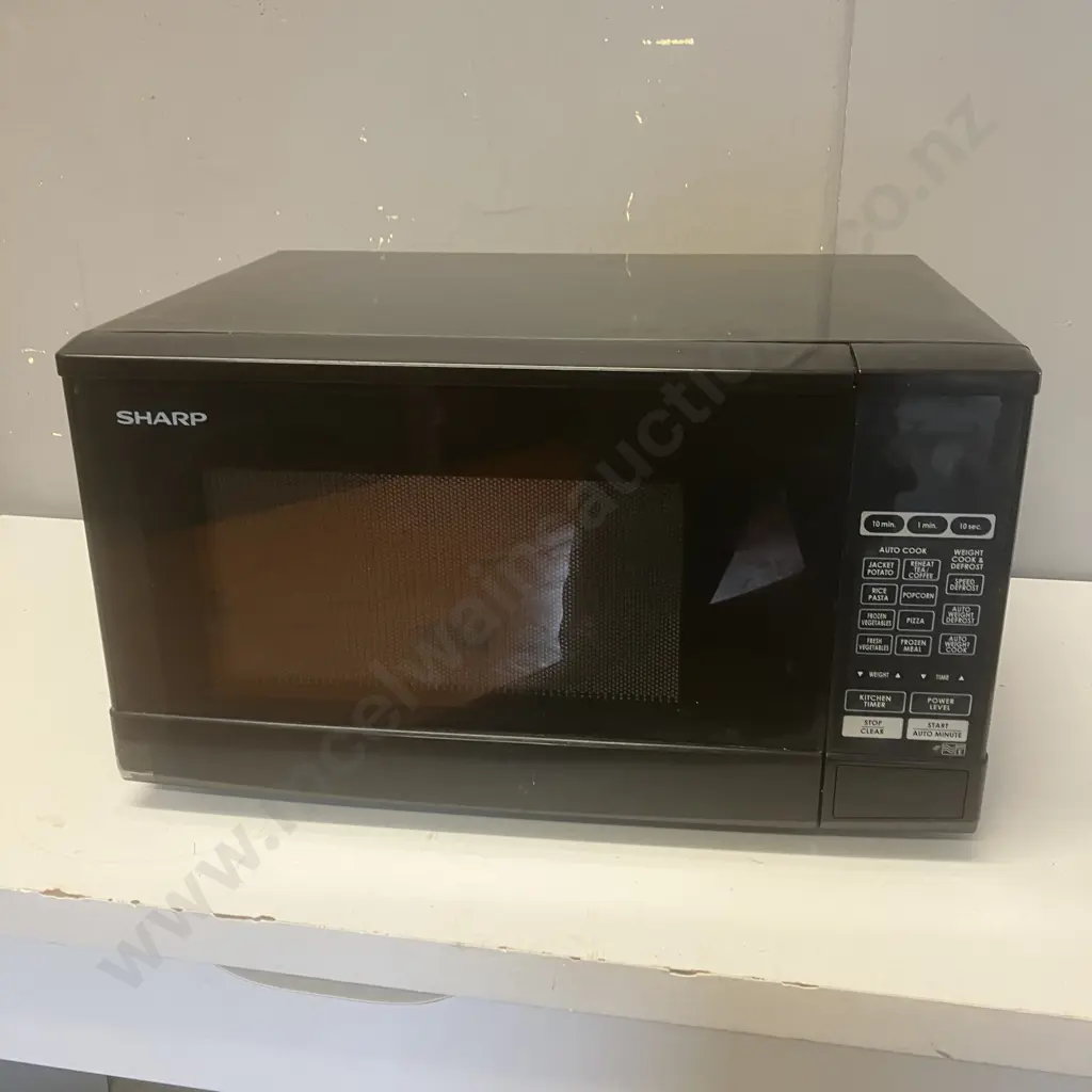 Sharp R-270KM Microwave, Black Image 1++