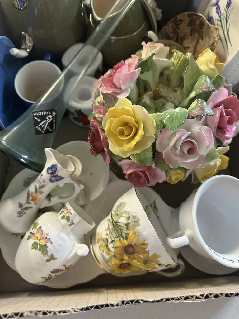 Assorted China Items Including Aynsley Etc Items (as found) Image 1++