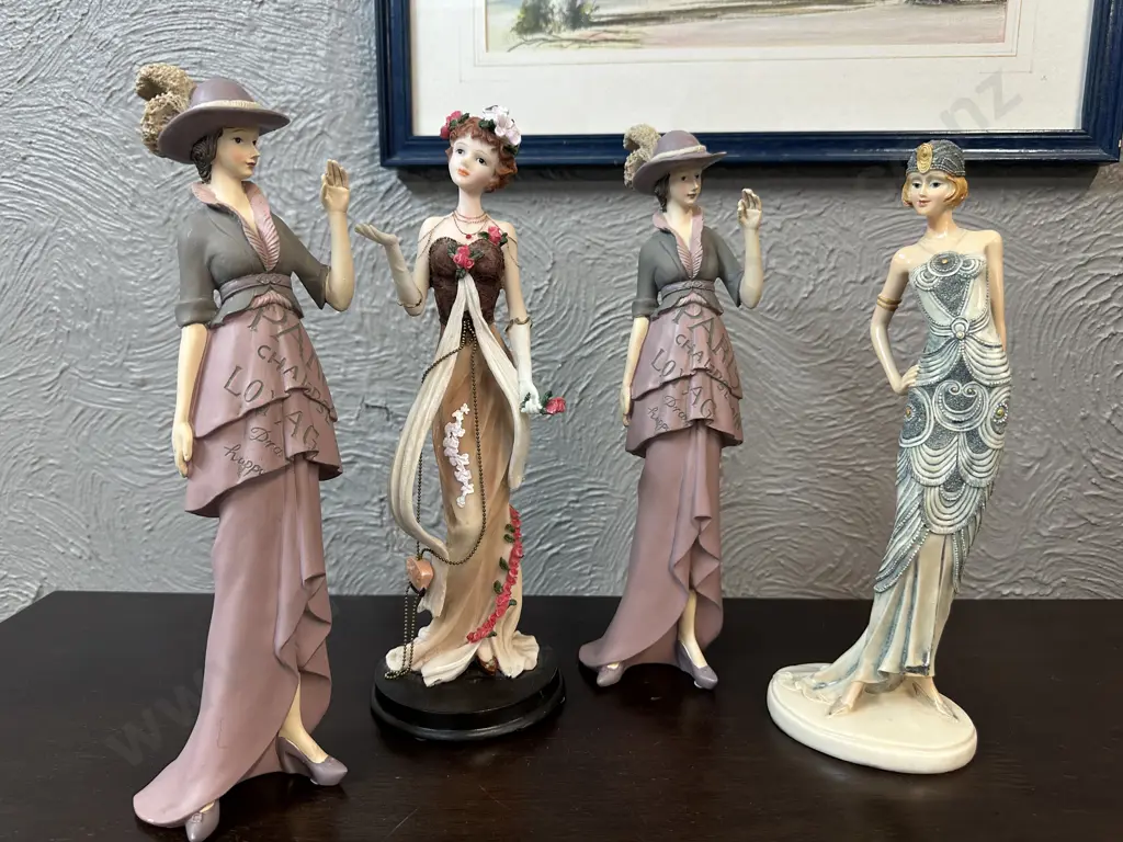 Selection Of Elegant Lady Figurines  Image 1++