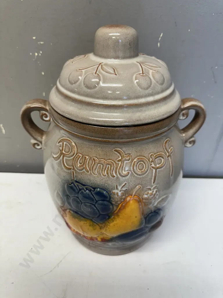 Rare West German Rumtopf By Scheurick Keramik #865-31 Image 1++