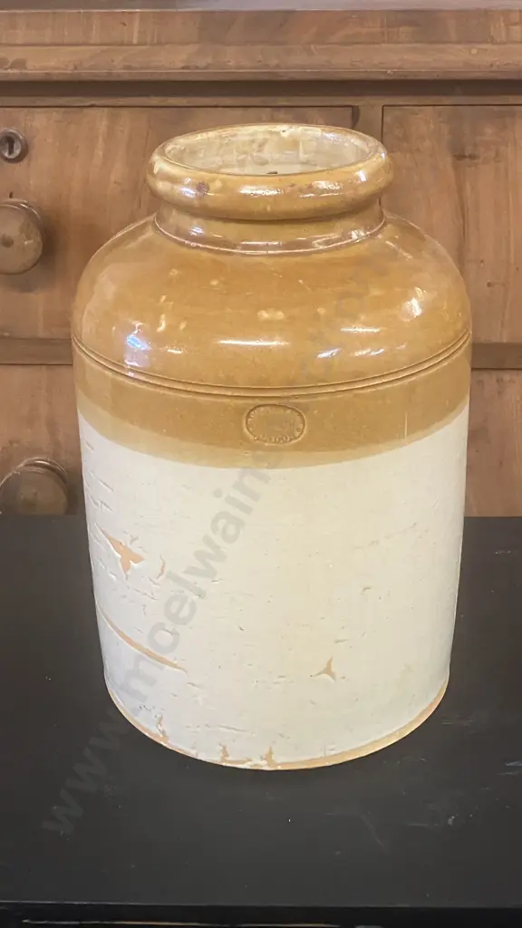 Doulton Lambeth Vintage Large Stoneware Crock. 34 x 22cm Image 1++