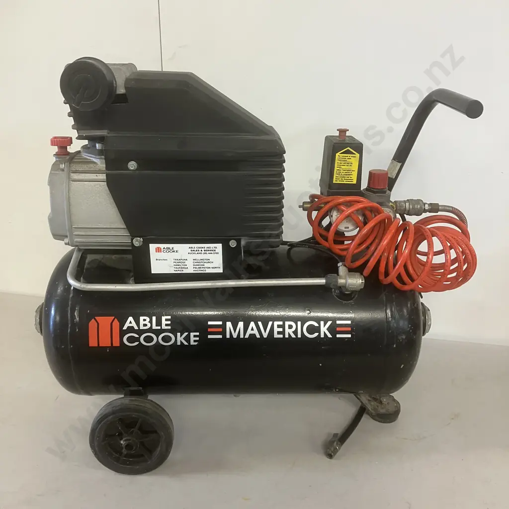 Able Cooke Maverick Air Compressor Model MK245 Image 1++