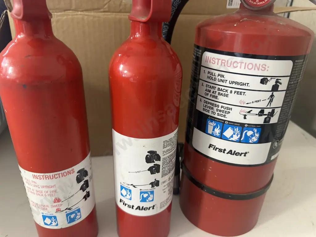 First Alert Fire Extinguishers x 3 Image 1++