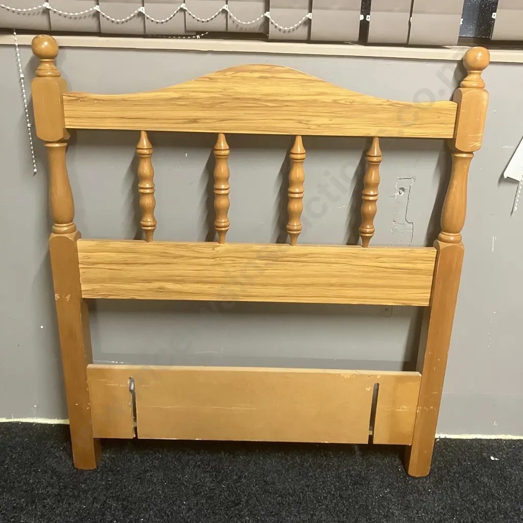 103 x 90cm Rimu Look Headboard Image 1++