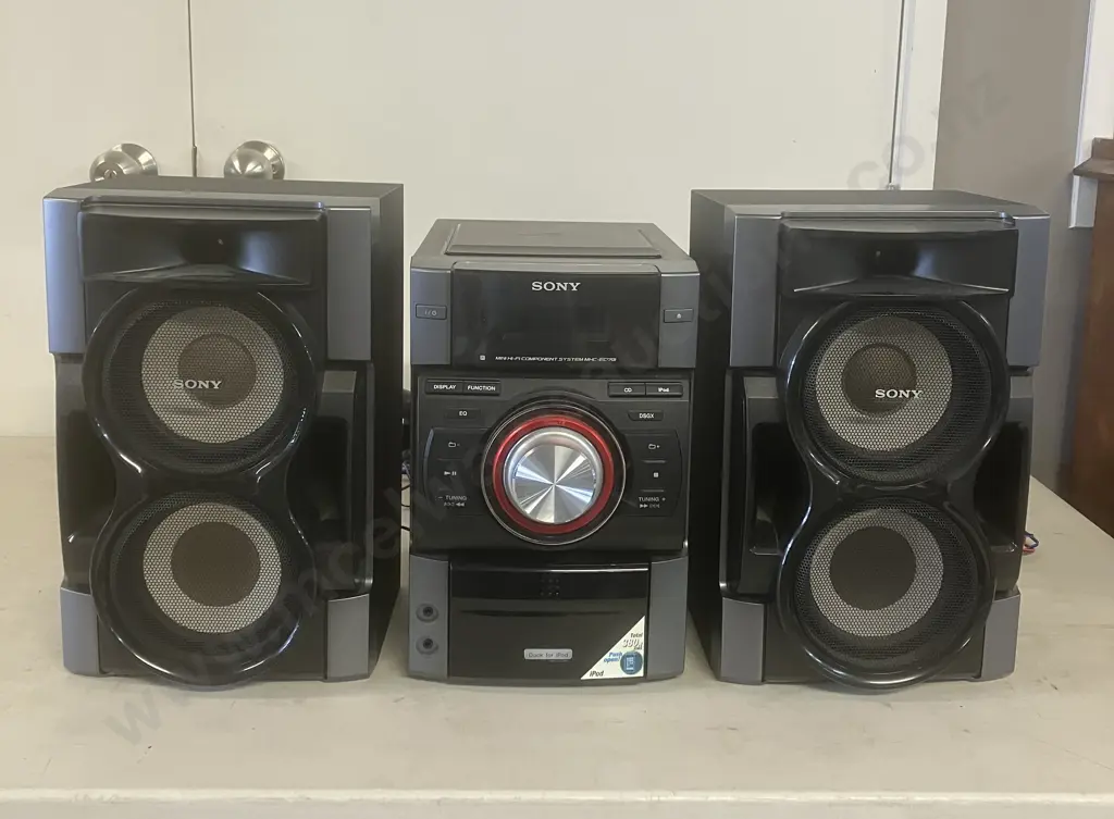 Sony Mini Hi-Fi Component System Model MHC-EC79i Image 1++