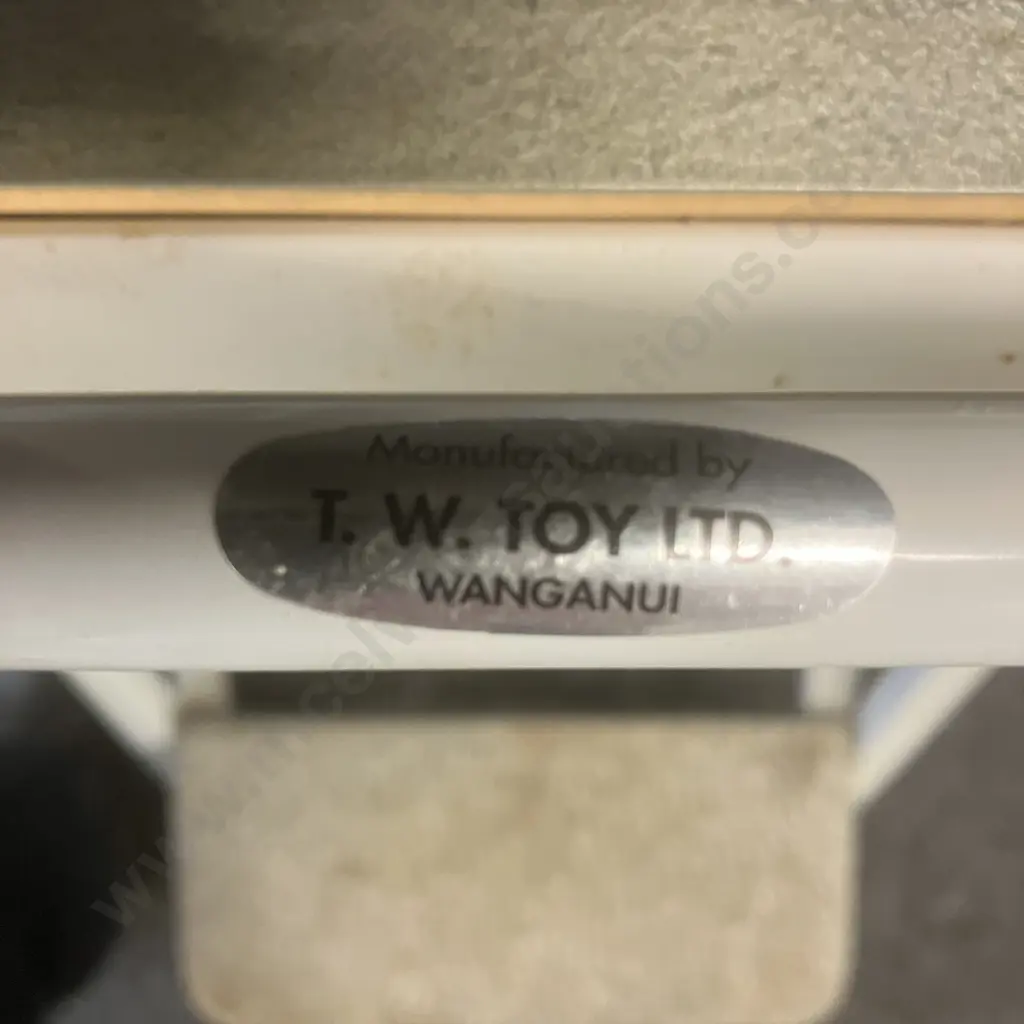 Vintage TW Toy Ltd NZ Made Stepstool With Seat Image 1++